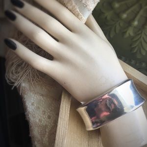 TS Sterling Cuff Bracelet